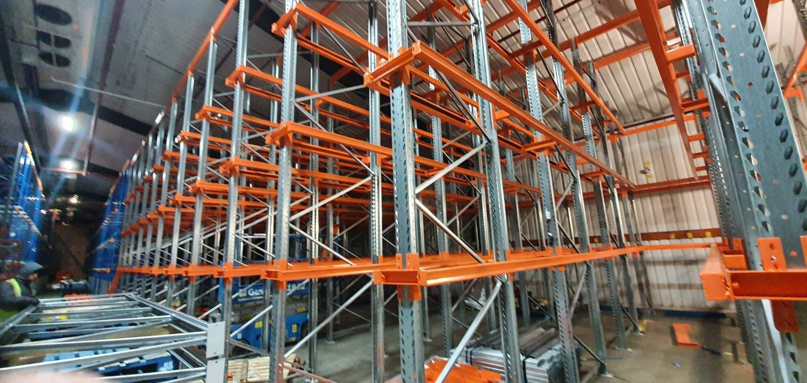 Pallet racking system installed by DGL Home Improvements